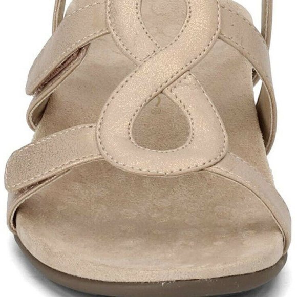 Vionic Orthotic Strappy Jodie Rose Gold Sandal - Picture 5 of 16